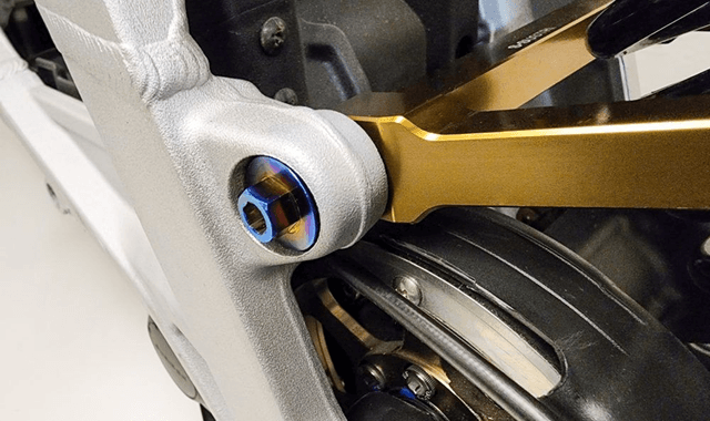 Kit visserie titane biellettes arrière Warp9