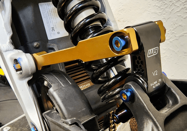 Kit visserie titane biellettes arrière Warp9